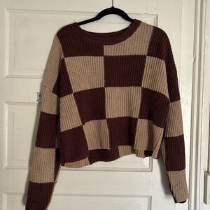Brown Sweater - Size Medium